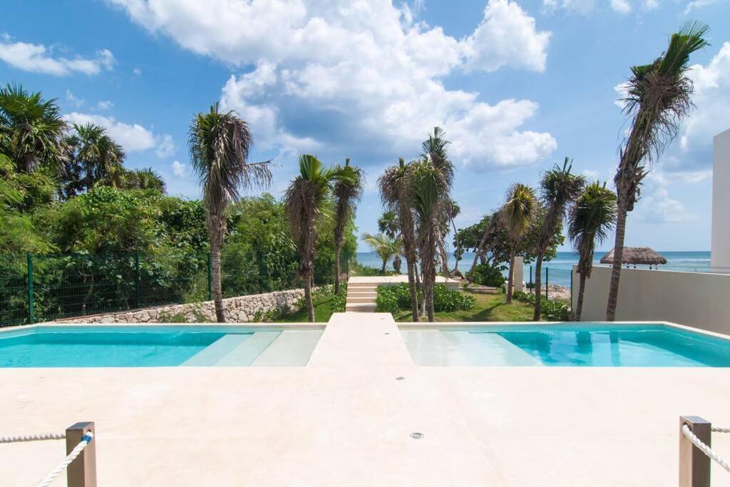 Ground Level Garden Condo At Akumal South By Tao Santamar Kültér fotó