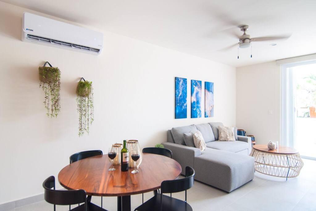 Ground Level Garden Condo At Akumal South By Tao Santamar Kültér fotó